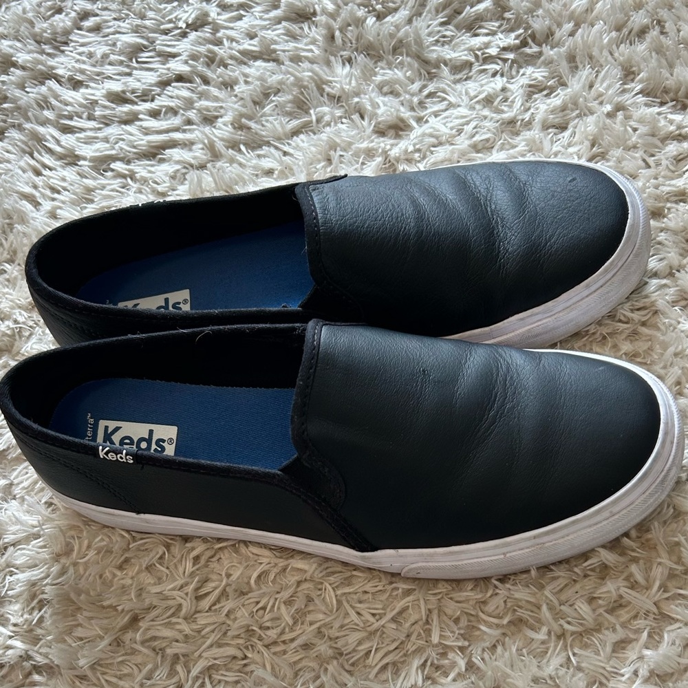 Women’s keds double decker leather shoes 9 - Picture 3 of 3